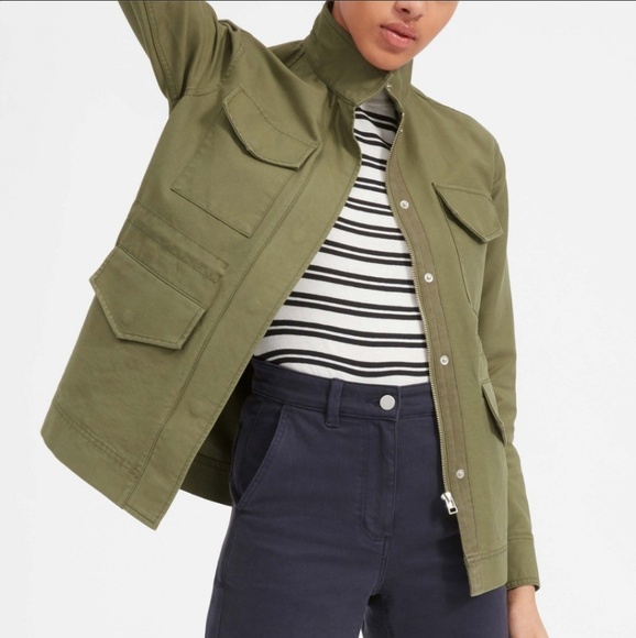 Everlane Jackets & Blazers - Everlane Modern Utlity Jacket Green Surplus S